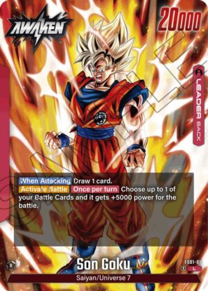 Son Goku - FS01-01 - Starter Deck 1: Son Goku (FS01-01 L)