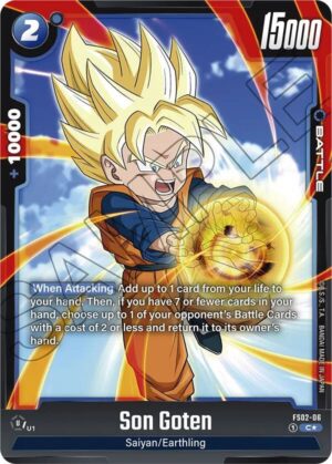 Son Goten - FS02-06 (Bonus Pack Alternate Art) - Starter Deck 2: Vegeta (FS02-06 C)
