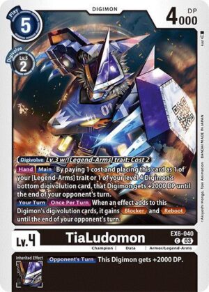 TiaLudomon - Infernal Ascension (EX6-040 C)