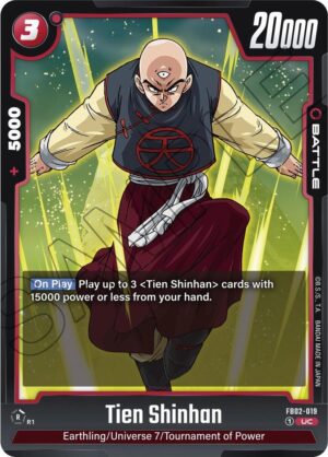 Tien Shinhan - FB02-019 - Blazing Aura (FB02-019 UC)