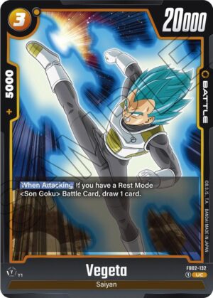 Vegeta - FB02-132 - Blazing Aura (FB02-132 UC)