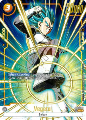 Vegeta - FB02-132 (Championship Pack 01) (Gold) - Tournament and Championship Promos (DBSFW_TPR)