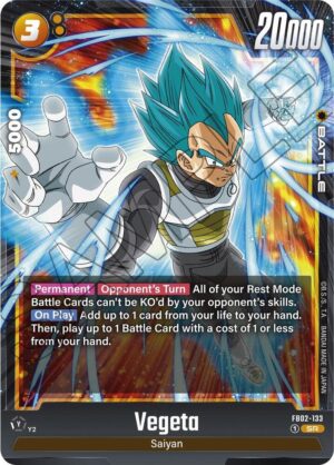 Vegeta - FB02-133 - Blazing Aura (FB02-133 SR)