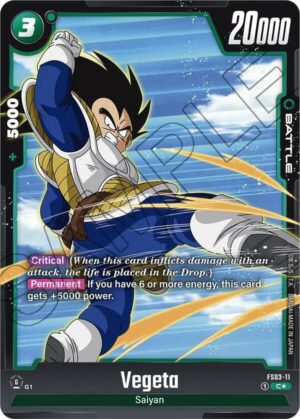 Vegeta - FS03-11 (Bonus Pack Alternate Art) - Starter Deck 3: Broly (FS03-11 C)