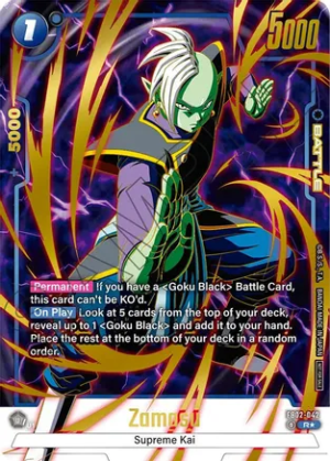 Zamasu - FB02-042 (Championship Pack 01) (Gold) - Tournament and Championship Promos (DBSFW_TPR)
