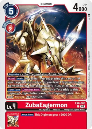 ZubaEagermon - Infernal Ascension (EX6-008 C)