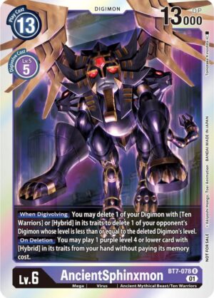 AncientSphinxmon (Event Pack 3) - Next Adventure (BT07)