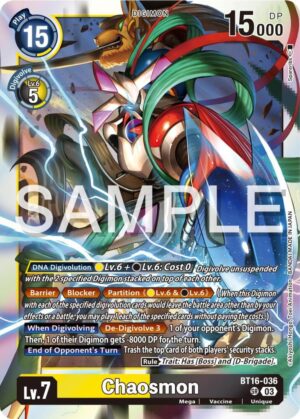 Chaosmon - Beginning Observer (BT16-036 SR)