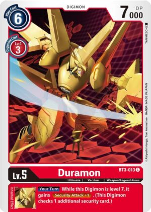 Duramon - Release Special Booster (BT3-013 C)