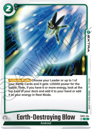 Earth-Destroying Blow - Blazing Aura (FB02-104 R)