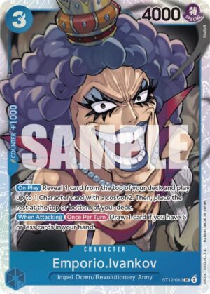Emporio.Ivankov - Starter Deck 12: Zoro and Sanji (ST12-010 SR)