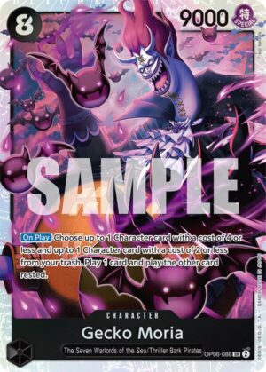 Gecko Moria (086) - Wings of the Captain (OP06-086 SR)