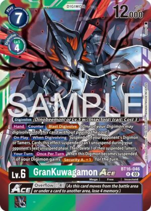 GranKuwagamon ACE - Beginning Observer (BT16-046 R)