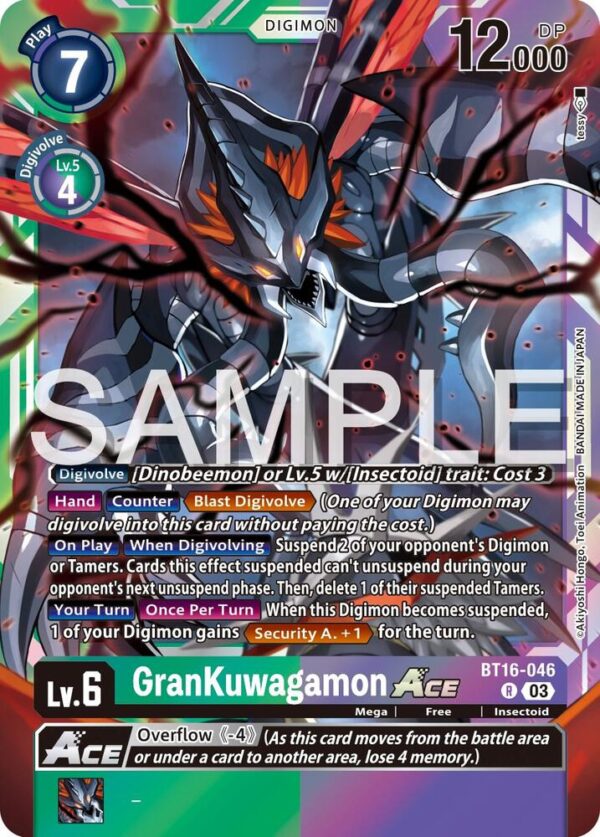 GranKuwagamon ACE - Beginning Observer (BT16-046 R)