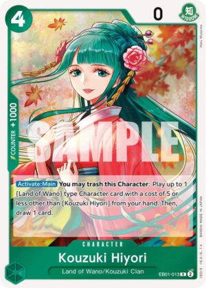 Kouzuki Hiyori - Extra Booster: Memorial Collection (EB01-013 R)