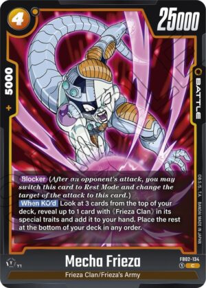 Mecha Frieza - Blazing Aura (FB02-134 C)