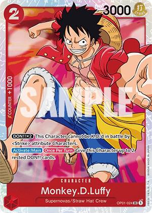 Monkey.D.Luffy (024) - Romance Dawn (OP01-024 SR)
