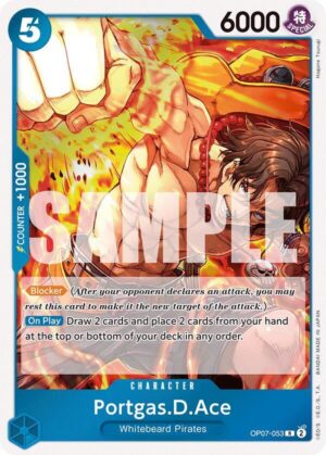 Portgas.D.Ace (053) - 500 Years in the Future (OP07-053 R)