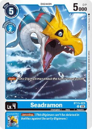 Seadramon - Exceed Apocalypse (BT15-025 U)