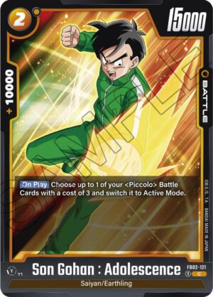 Son Gohan : Adolescence - FB02-121 - Blazing Aura (FB02-121 C)