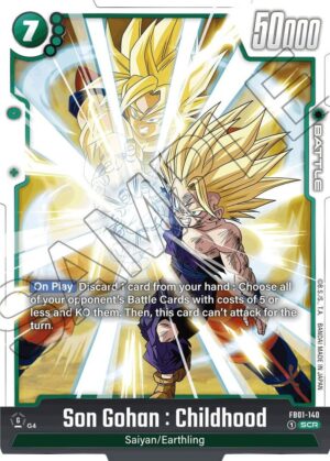 Son Gohan : Childhood - FB01-140 - Awakened Pulse (FB01-140 SCR)