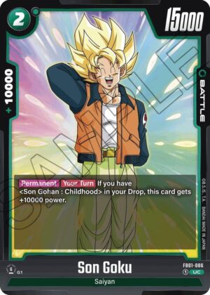 Son Goku - FB01-086 - Awakened Pulse (FB01-086 UC)