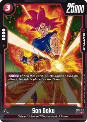 Son Goku - FB02-017 - Blazing Aura (FB02-017 UC)