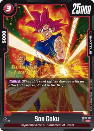 Son Goku - FB02-017 - Blazing Aura Release Event Cards (FB02_PR)