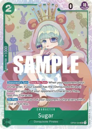 Sugar - Kingdoms of Intrigue (OP04-024 SR)