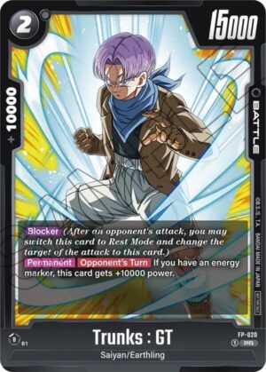 Trunks : GT - FP-020 - Fusion World Promotion Cards and Packs (DBSFW_PR)