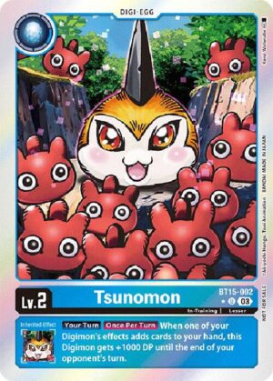 Tsunomon (Exceed Apocalypse Box Promotion Pack) - Exceed Apocalypse (BT15)