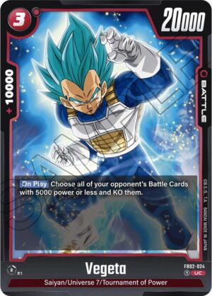 Vegeta - FB02-024 - Blazing Aura (FB02-024 UC)
