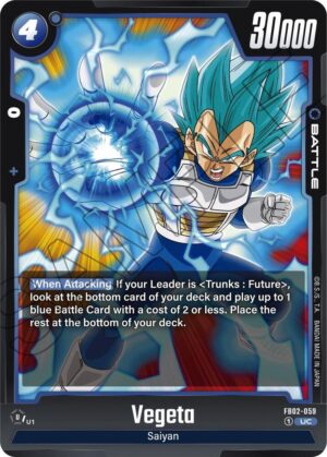Vegeta - FB02-059 - Blazing Aura (FB02-059 UC)