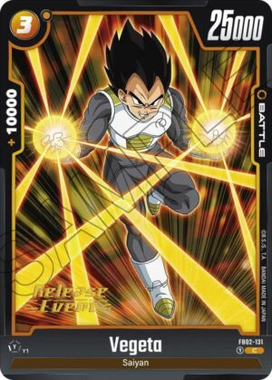 Vegeta - FB02-131 - Blazing Aura Release Event Cards (FB02_PR)