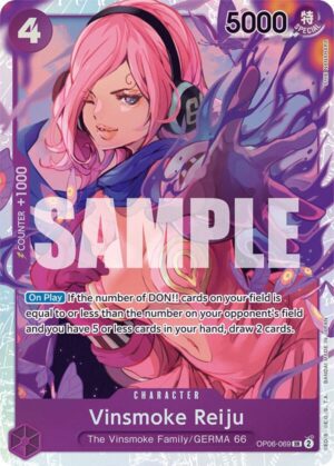 Vinsmoke Reiju (069) - Wings of the Captain (OP06-069 SR)