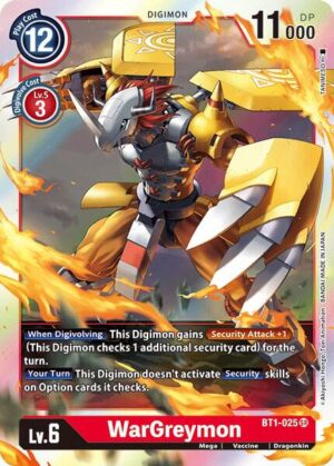 WarGreymon - Release Special Booster (BT1-025 SR)