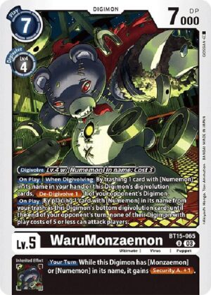 WaruMonzaemon - Exceed Apocalypse (BT15-065 U)
