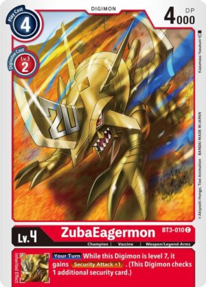 ZubaEagermon - Release Special Booster (BT3-010 C)