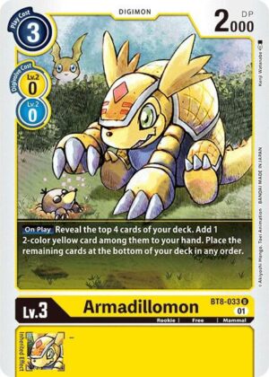 Armadillomon - New Awakening (BT8-033 U)