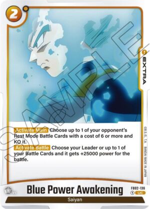 Blue Power Awakening - Blazing Aura (FB02-136 UC)