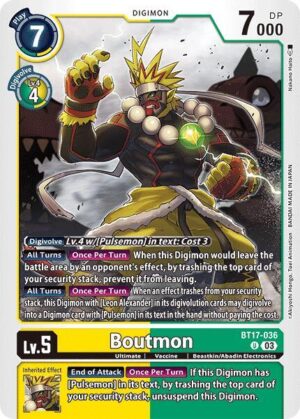 Boutmon - Secret Crisis (BT17-036 U)