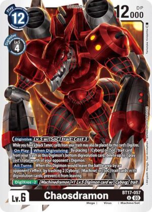 Chaosdramon - Secret Crisis (BT17-057 U)