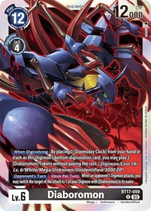 Diaboromon - Secret Crisis (BT17-059 R)