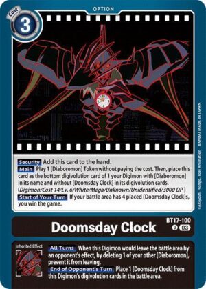 Doomsday Clock - Secret Crisis (BT17-100 U)
