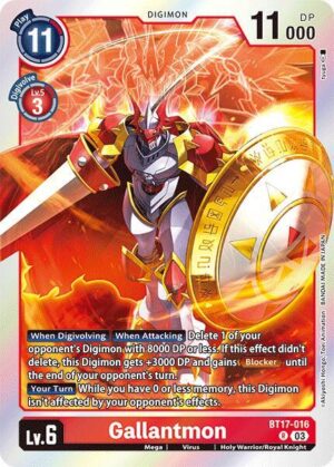 Gallantmon - Secret Crisis (BT17-016 R)