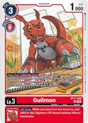 Guilmon - Secret Crisis (BT17-008 U)