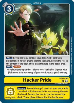 Hacker Pride - Secret Crisis (BT17-098 U)