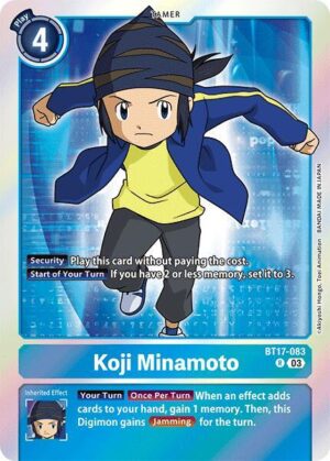 Koji Minamoto - Secret Crisis (BT17-083 R)
