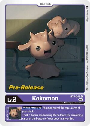 Kokomon - Next Adventure Pre-Release Cards (BT07_PR)