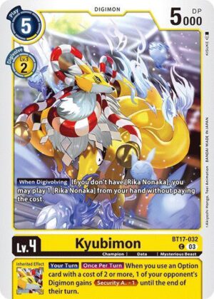Kyubimon - Secret Crisis (BT17-032 C)